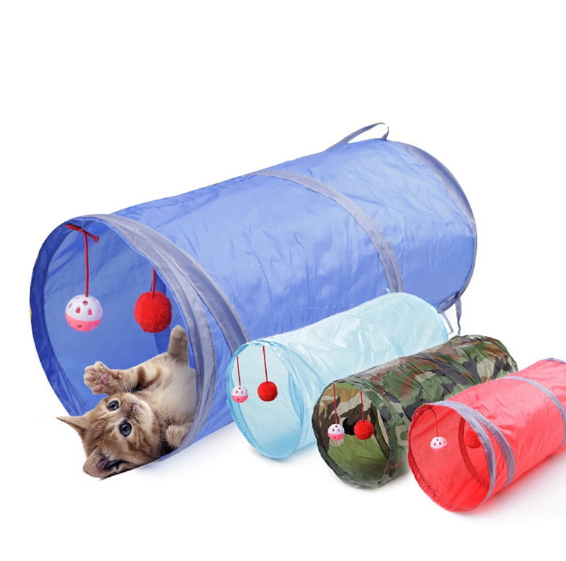 Pet Cat Toys Tunnel Play